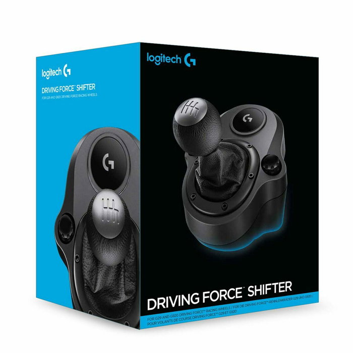 Logitech Driving Force Shifter - Levier de vitesses 6 rapports pour G923, G29, G920 Logitech Driving Force Shifter - Levier de vitesses 6 rapports pour G923, G29, G920