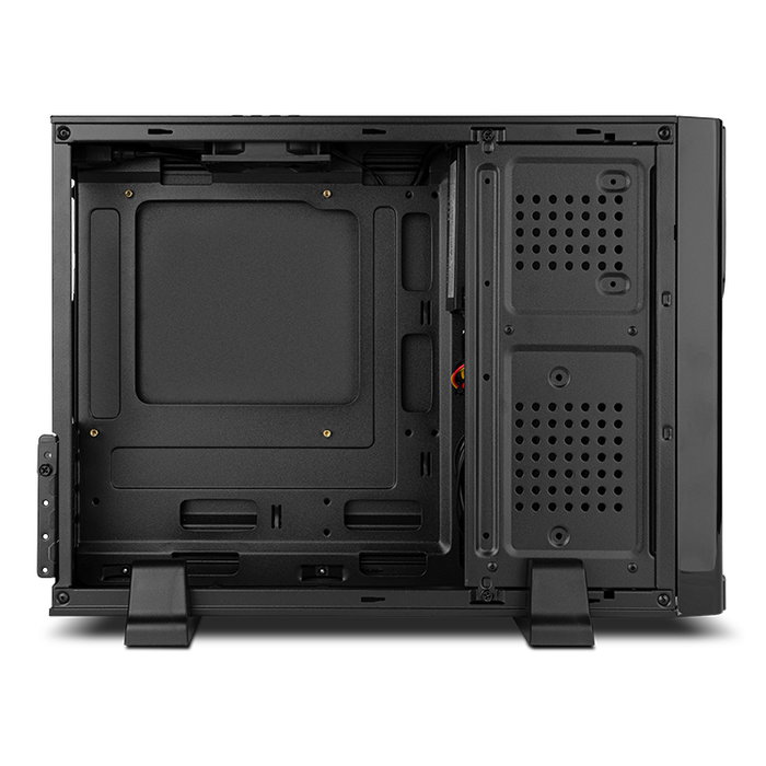 Nox Lite070 Mini-Tour Noir Slim Micro ATX avec USB 3.0 et Alimentation 500W Nox Lite070 Mini-Tour Noir Slim Micro ATX avec USB 3.0 et Alimentation 500W