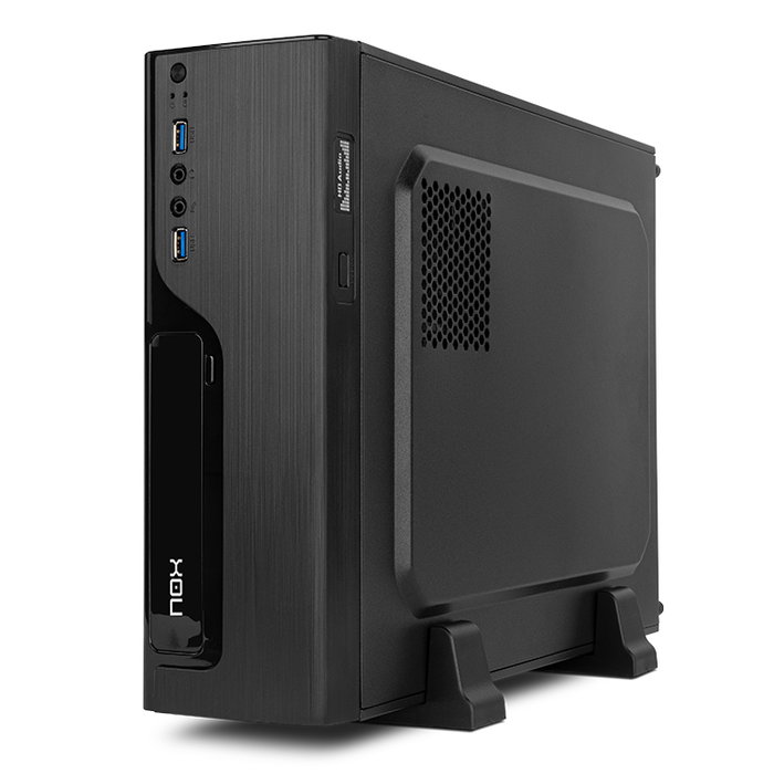 Nox Lite070 Mini-Tour Noir Slim Micro ATX avec USB 3.0 et Alimentation 500W Nox Lite070 Mini-Tour Noir Slim Micro ATX avec USB 3.0 et Alimentation 500W