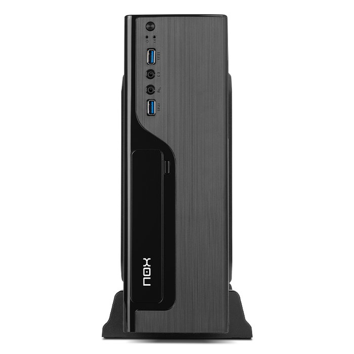 Nox Lite070 Mini-Tour Noir Slim Micro ATX avec USB 3.0 et Alimentation 500W Nox Lite070 Mini-Tour Noir Slim Micro ATX avec USB 3.0 et Alimentation 500W