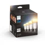 Philips Hue White Ambiance Ampoule LED Connectée E27 60W 800lm Pack 4 Bluetooth