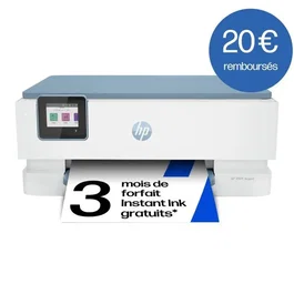 HP Envy Inspire 7221e Imprimante multifonction jet d'encre couleur Blanc