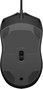 HP Souris Filaire 100 - Souris Ambidextre avec 3 Boutons et Roue de Défilement - Conception Confortable pour une Utilisation Quotidienne
