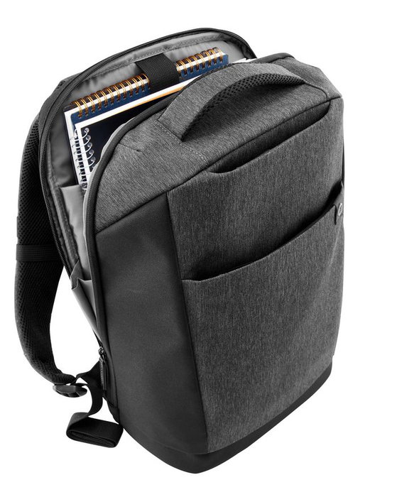 HP Renew Sac à dos de voyage 15.6 pouces (39.62 cm) durable, imperméable, pour ordinateur portable, multiples poches, bretelles ajustables, sangle pour bagage