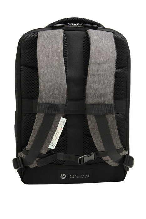 HP Renew Sac à dos de voyage 15.6 pouces (39.62 cm) durable, imperméable, pour ordinateur portable, multiples poches, bretelles ajustables, sangle pour bagage