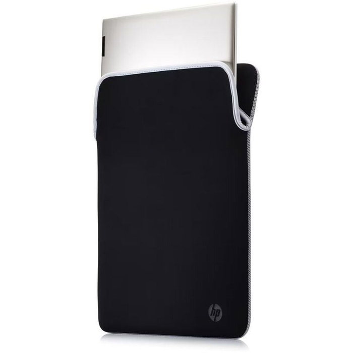 HP Housse de protection réversible pour ordinateur portable 15,6 pouces - Noir et Argent HP Housse de protection réversible pour ordinateur portable 15,6 pouces - Noir et Argent
