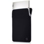 HP Housse de protection réversible pour ordinateur portable 15,6 pouces - Noir et Argent