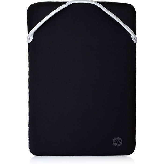 HP Housse de protection réversible pour ordinateur portable 15,6 pouces - Noir et Argent HP Housse de protection réversible pour ordinateur portable 15,6 pouces - Noir et Argent