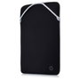 HP Housse de protection réversible pour ordinateur portable 15,6 pouces - Noir et Argent