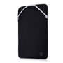HP Housse de protection réversible pour ordinateur portable 15,6 pouces - Noir et Argent