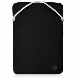 HP Housse de protection réversible pour ordinateur portable 15,6 pouces, Noir et Argent