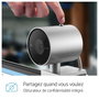 HP Webcam 4K 950 - Caméra USB avec suivi IA, micro et grand angle pour visioconférences et streaming
