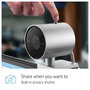 HP Webcam 4K 950 - Caméra USB avec suivi IA, micro et grand angle pour visioconférences et streaming