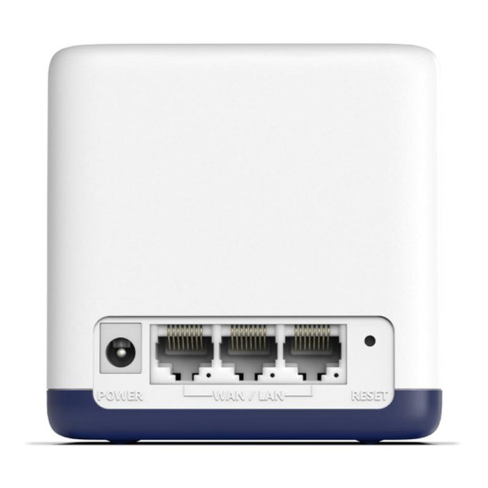 Mercusys Halo H50G - Routeur WiFi AX1500 Gigabit Mesh 2-Pack - Système Mesh Dual-Band pour Maison Connectée avec Ports Ethernet