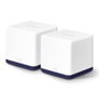 Mercusys Halo H50G - Routeur WiFi AX1500 Gigabit Mesh 2-Pack - Système Mesh Dual-Band pour Maison Connectée avec Ports Ethernet
