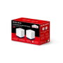 Mercusys Halo H50G - Routeur WiFi AX1500 Gigabit Mesh 2-Pack - Système Mesh Dual-Band pour Maison Connectée avec Ports Ethernet