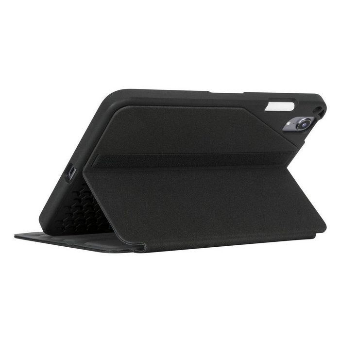 Targus Housse Click-In ultra-mince et légère certifiée MIL-STD 810G pour iPad Mini (6e génération) 8.3 pouces - Protection, support et charge Apple Pencil - Noir