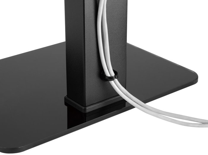 Equip 650612 Support de Table avec Base pour Écran VESA, Noir, 70", 40 kg, 200x200-600x400 mm