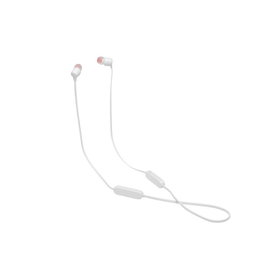 JBL Tune 125TWS Écouteurs Intra-Auriculaires Bluetooth True Wireless avec Pure Bass, 32h d'Autonomie, Connexion Dual Connect - Blanc