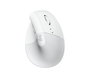 Logitech Lift - Souris ergonomique verticale sans fil pour petites et moyennes mains, Bluetooth/Logi Bolt USB, 4 boutons programmables, silencieuse, compatible Windows/macOS/iPadOS