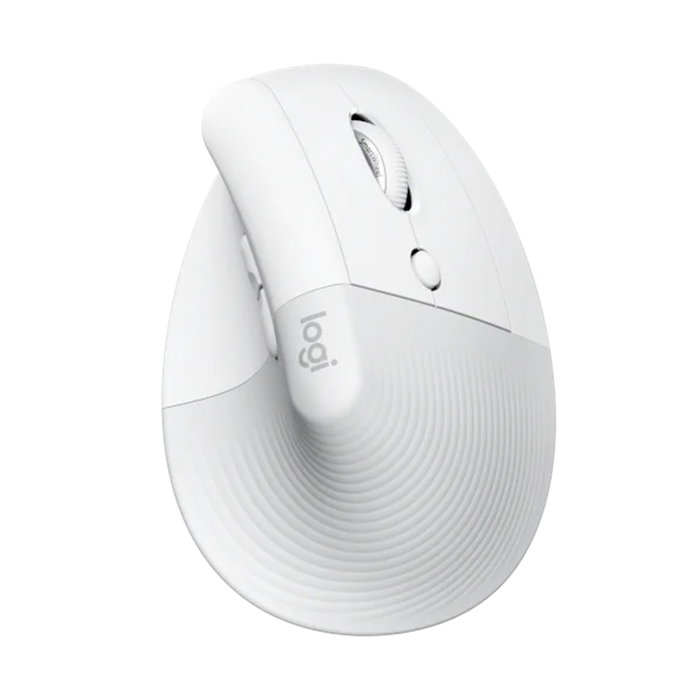 Logitech Lift Souris Verticale sans Fil 4000 DPI Bluetooth USB Logi Bolt 6 Boutons Ergonomique Blanc - 125g Logitech Lift Souris Verticale sans Fil 4000 DPI Bluetooth USB Logi Bolt 6 Boutons Ergonomique Blanc - 125g