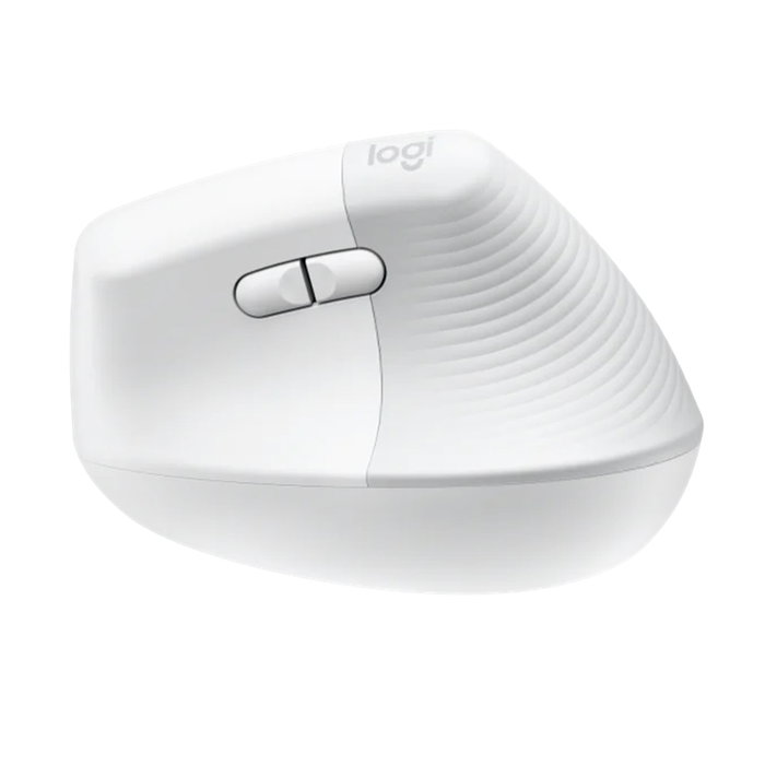 Logitech Lift Souris Verticale sans Fil 4000 DPI Bluetooth USB Logi Bolt 6 Boutons Ergonomique Blanc - 125g Logitech Lift Souris Verticale sans Fil 4000 DPI Bluetooth USB Logi Bolt 6 Boutons Ergonomique Blanc - 125g