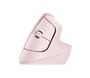 Logitech Lift - Souris ergonomique verticale sans fil pour petites et moyennes mains, Bluetooth/Logi Bolt USB, 4 boutons programmables, silencieuse, compatible Windows/macOS/iPadOS