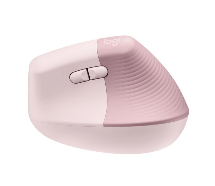 Logitech Lift Souris Ergonomique Verticale Rose