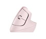 Logitech Lift Souris Ergonomique Verticale Rose