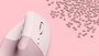 Logitech Lift Souris Ergonomique Verticale Rose
