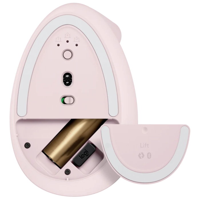Logitech Lift Souris Ergonomique Verticale Rose Logitech Lift Souris Ergonomique Verticale Rose