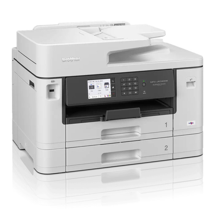 Brother MFCJ5740DW Imprimante Multifonction Jet d'encre Couleur A3 4-en-1 WiFi Brother MFCJ5740DW Imprimante Multifonction Jet d'encre Couleur A3 4-en-1 WiFi