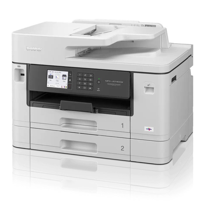 Brother MFCJ5740DW Imprimante Multifonction Jet d'encre Couleur A3 4-en-1 WiFi Brother MFCJ5740DW Imprimante Multifonction Jet d'encre Couleur A3 4-en-1 WiFi