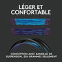 Logitech G535 Casque Gaming Sans Fil LIGHTSPEED Noir