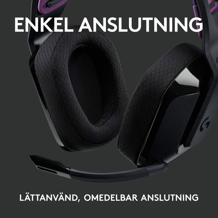 Logitech G535 Casque Gaming Sans Fil LIGHTSPEED Noir