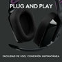 Logitech G535 Casque Gaming Sans Fil LIGHTSPEED Noir