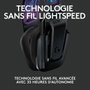 Logitech G535 Casque Gaming Sans Fil LIGHTSPEED Noir