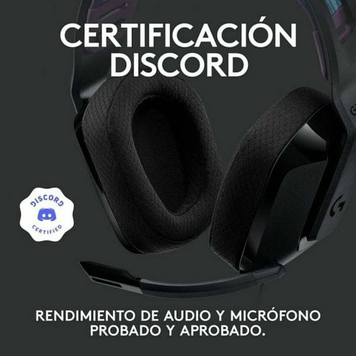 Logitech G535 Casque Gaming Sans Fil LIGHTSPEED Noir