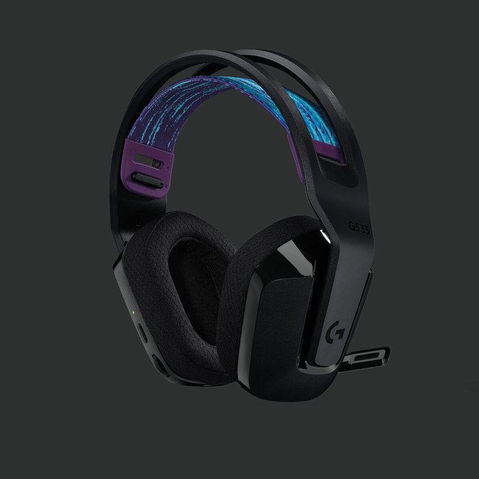 Logitech G535 Casque Gaming Sans Fil LIGHTSPEED Noir