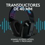 Logitech G535 Casque Gaming Sans Fil LIGHTSPEED Noir
