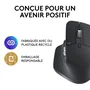 Logitech MX Master 3S Souris Sans Fil Graphite - Clics Silencieux, DPI 8000