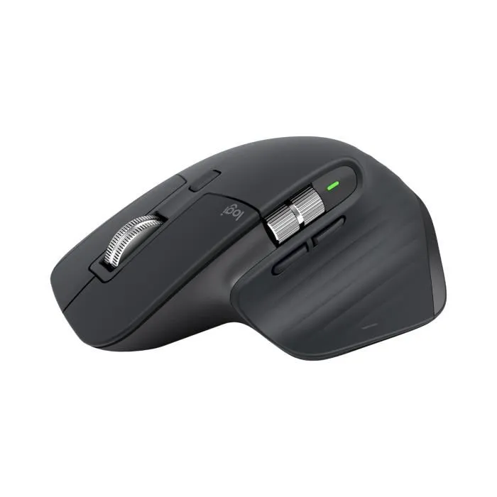 Logitech MX Master 3S Souris Sans Fil Graphite - Clics Silencieux, DPI 8000 Logitech MX Master 3S Souris Sans Fil Graphite - Clics Silencieux, DPI 8000