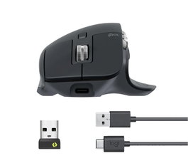 Logitech MX Master 3S - Souris sans fil ergonomique, Graphite