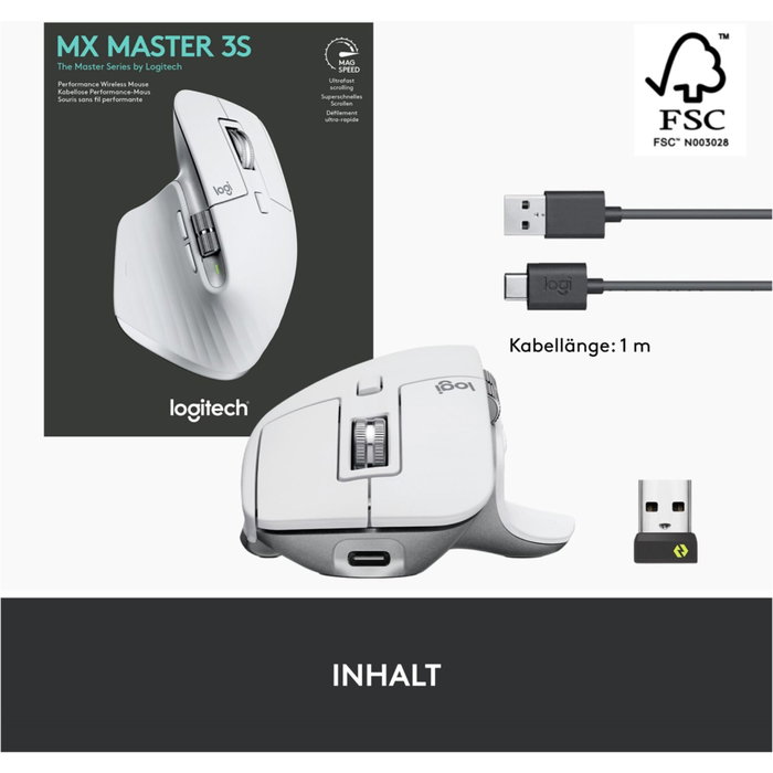 Logitech MX Master 3S Performance Gris