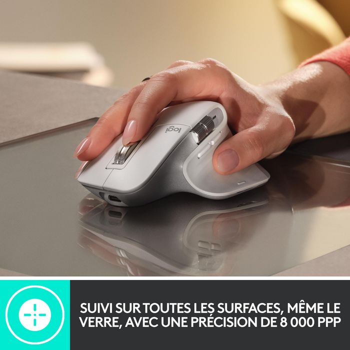 Logitech MX Master 3S Performance Blanc