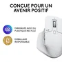 Logitech MX Master 3S Performance - Souris sans fil ergonomique pour productivité (910-006560, Blanc)