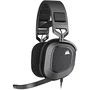 Corsair HS80 RGB USB - Casque Gaming Circum-Aural Premium avec Son Surround Dolby Audio 7.1, Éclairage RGB et Confort Optimal - Noir Carbone
