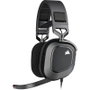 Corsair HS80 Casque Gaming Filaire Stéréo USB avec Microphone Boom, Néodyme, Retroéclairage, Noir Carbone