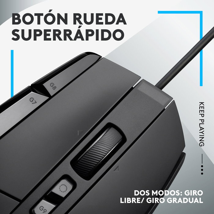 Logitech G G502 X Souris Gamer Filaire Noir