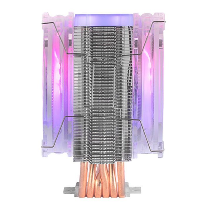 Mars Gaming MCPU66 Ventilateur Dissipateur CPU Dual ARGB Silent 220W Intel/AMD Mars Gaming MCPU66 Ventilateur Dissipateur CPU Dual ARGB Silent 220W Intel/AMD
